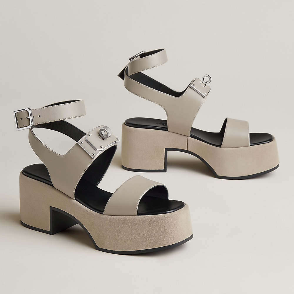 Lola 35 sandal - Beige | Hermès Thailand